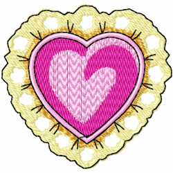 Hearts Embroidery Design 10 Hearts Embroidery Design 10